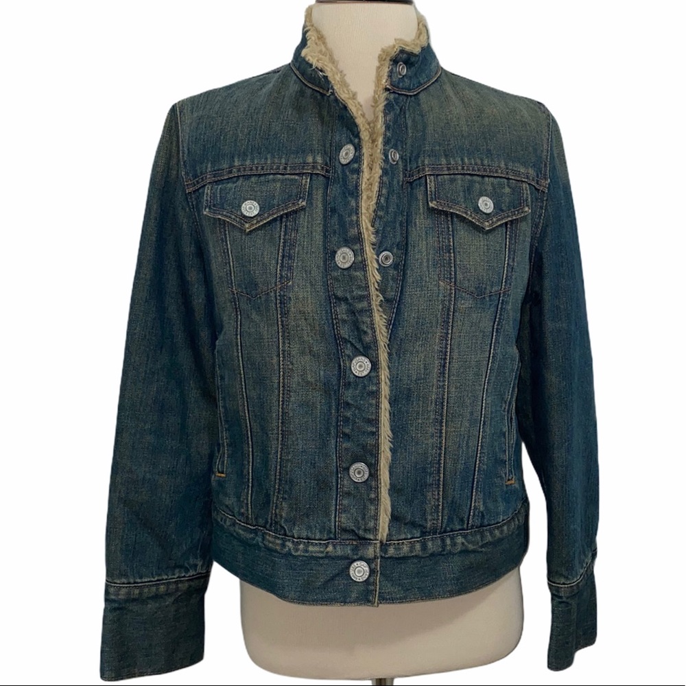 GAP Sherpa Lined Jean Jacket